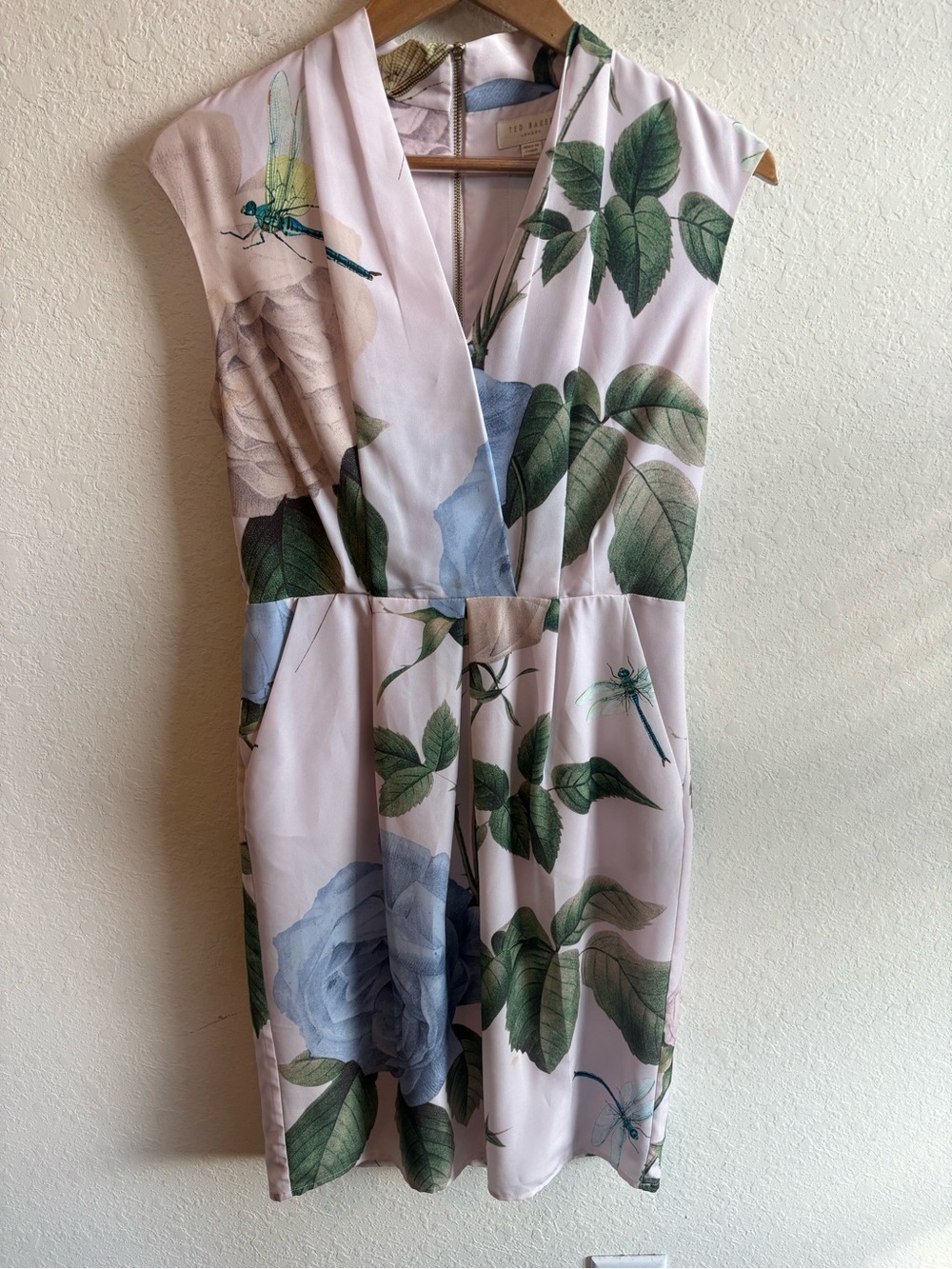Ted Baker Floral Print Dress Size 2